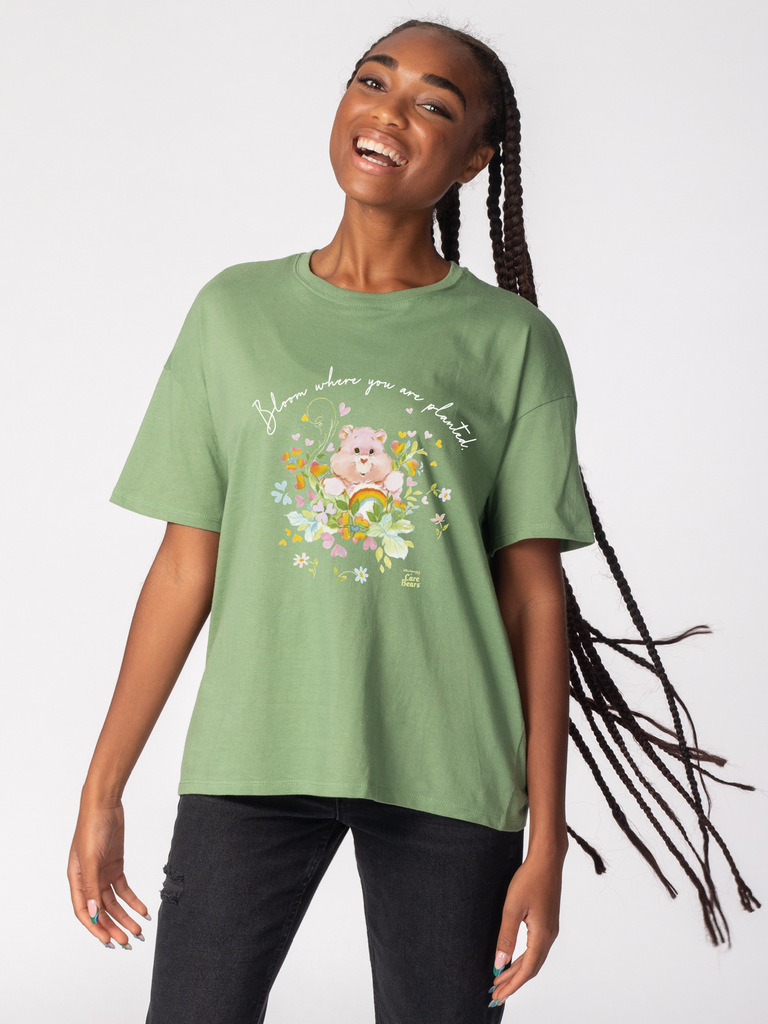 Care bears - Bloom Where You Are Planted Oversized Tee