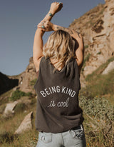 Being Kind Is Cool Beach Tank