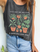 Let's Root For Each Other Beach Tank