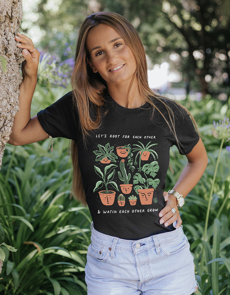 Let's Root For Each Other Basic Tee
